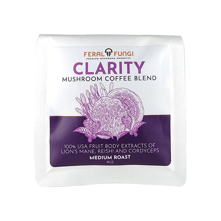 Clarity Mushroom Coffee 4 oz. - Feral Fungi