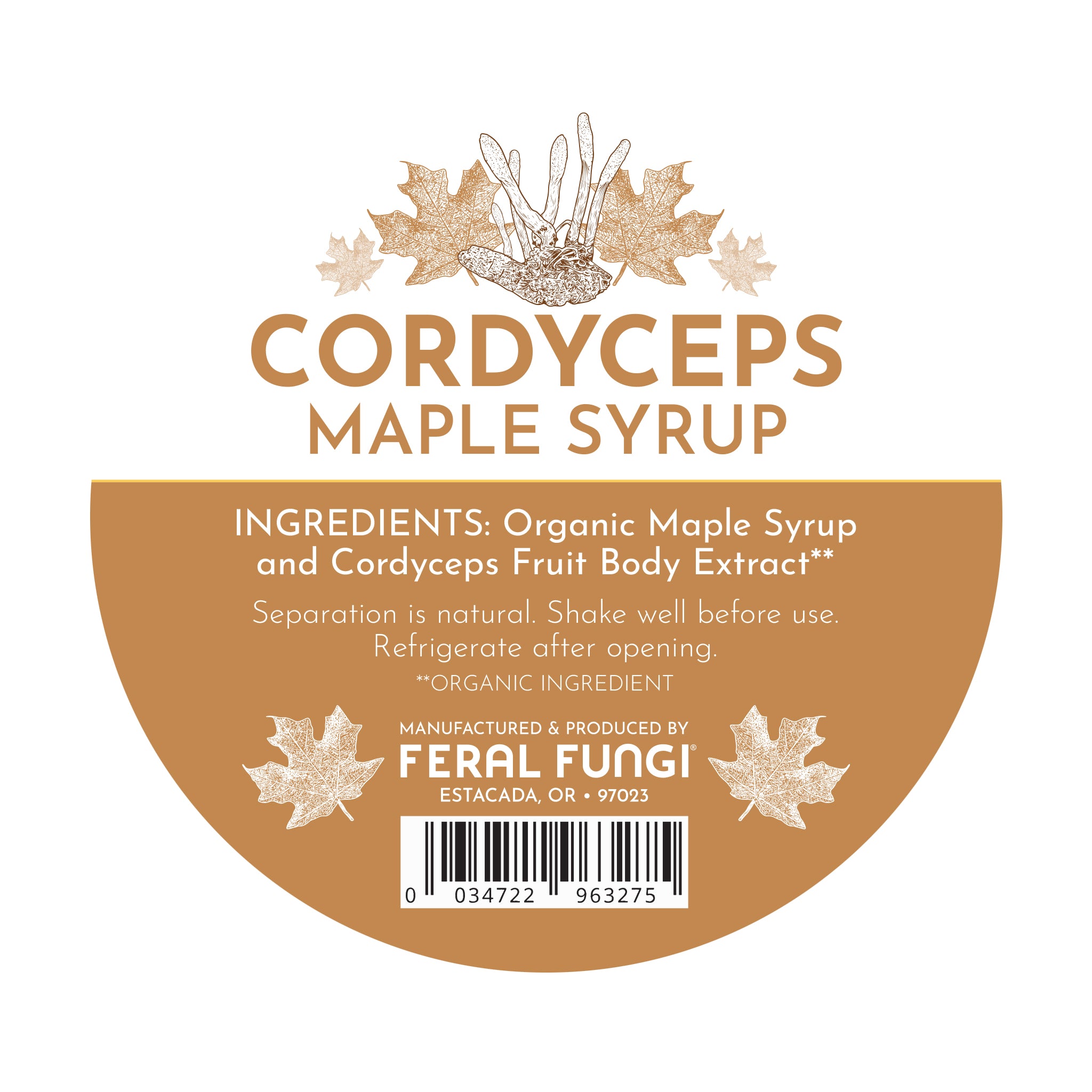 Cordyceps Maple Syrup