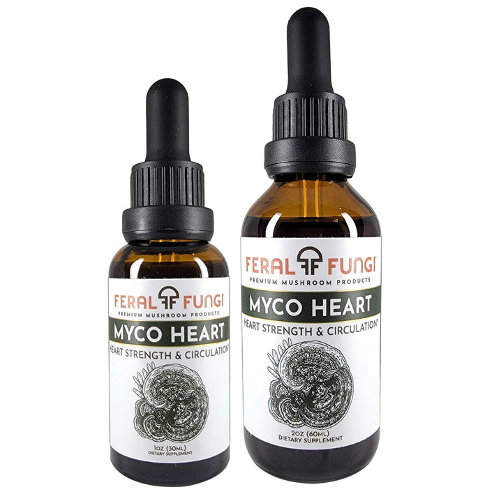 Myco-Heart Spagyric Tincture product details - Feral Fungi