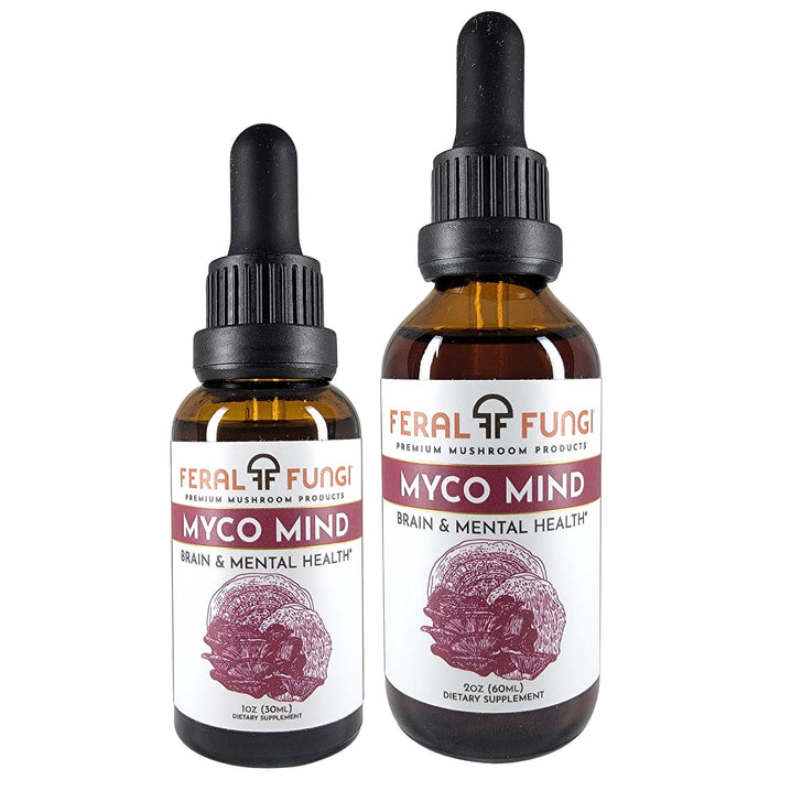 Myco-Mind Spagyric Tincture product details - Feral Fungi