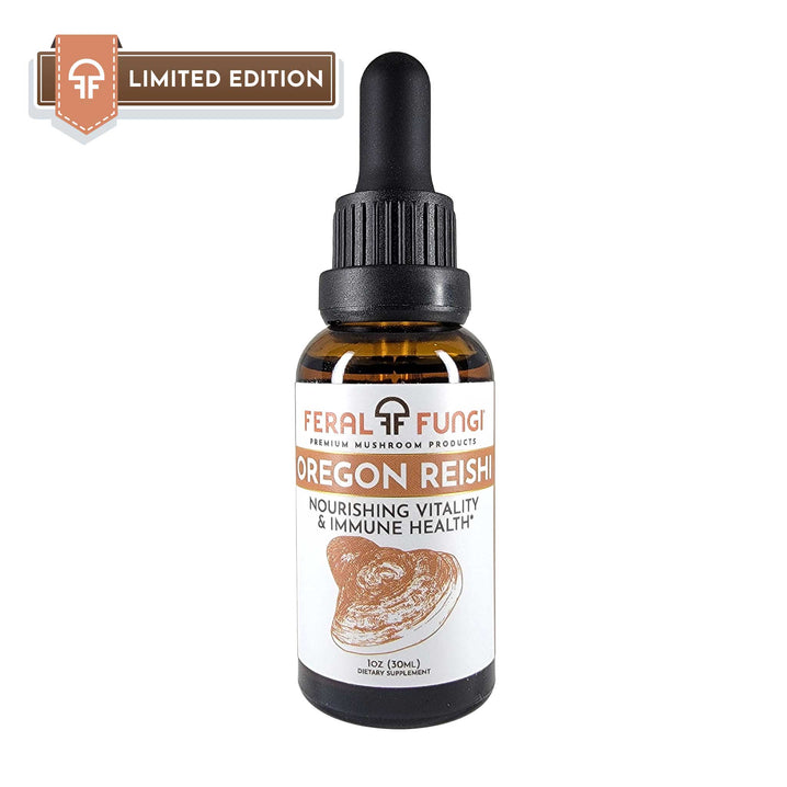 Oregon Reishi Extract (Ganoderma oregonense) - Spagyric Extract - Feral Fungi